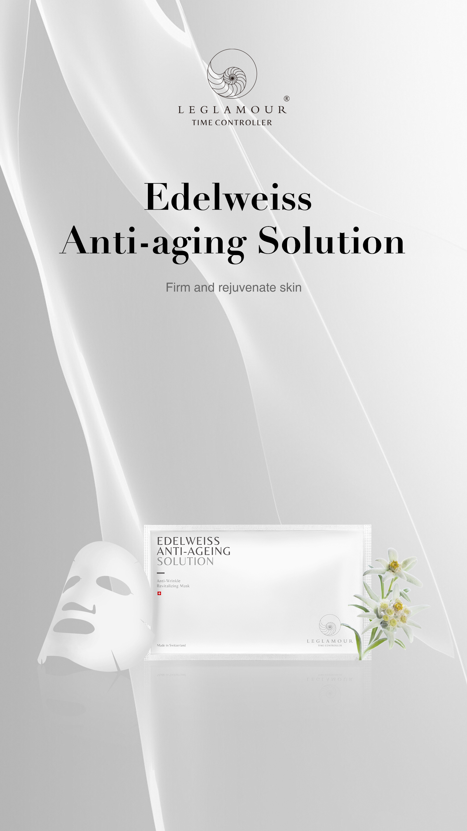 Edelweiss Anti-ageing solution Anti-wrinkle revitalizing mask (5x25ml)