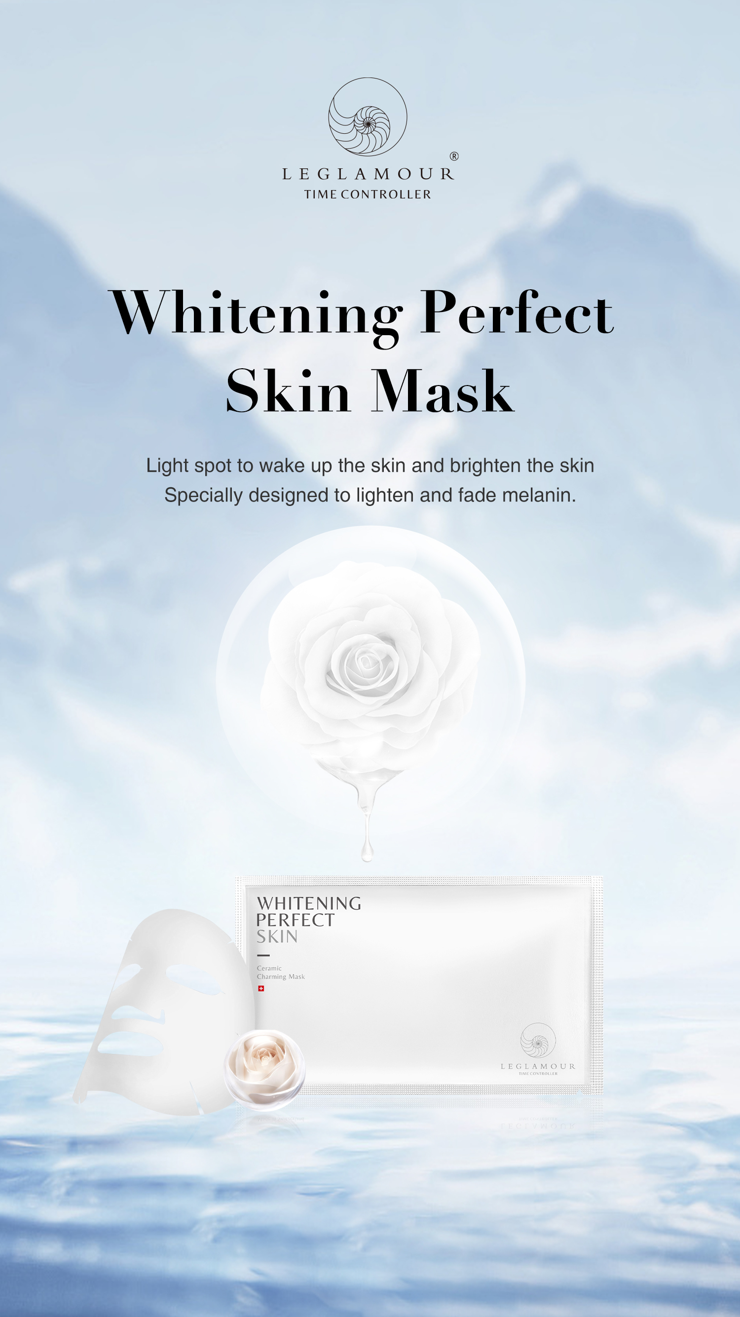 Whiten Perfect Skin Ceramic charming mask (5x25ml)